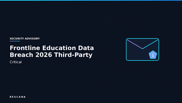 Frontline Education Data Breach 2026: Third-Party Software Vulnerability Exposes K-12 School District Employee Data