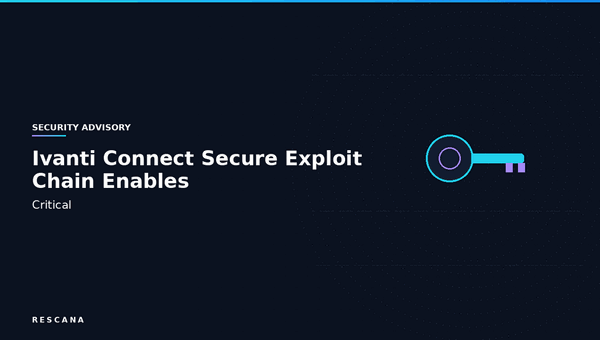 Ivanti Connect Secure Zero-Day Exploit Chain Enables Root-Level RCE and Credential Theft on Fully Patched VPN Appliances